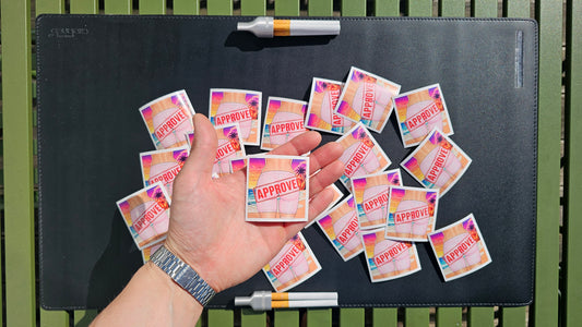 "APPROVED ARSCH" | STICKER | AUFKLEBER | MALLE | FESTIVAL | PARTY