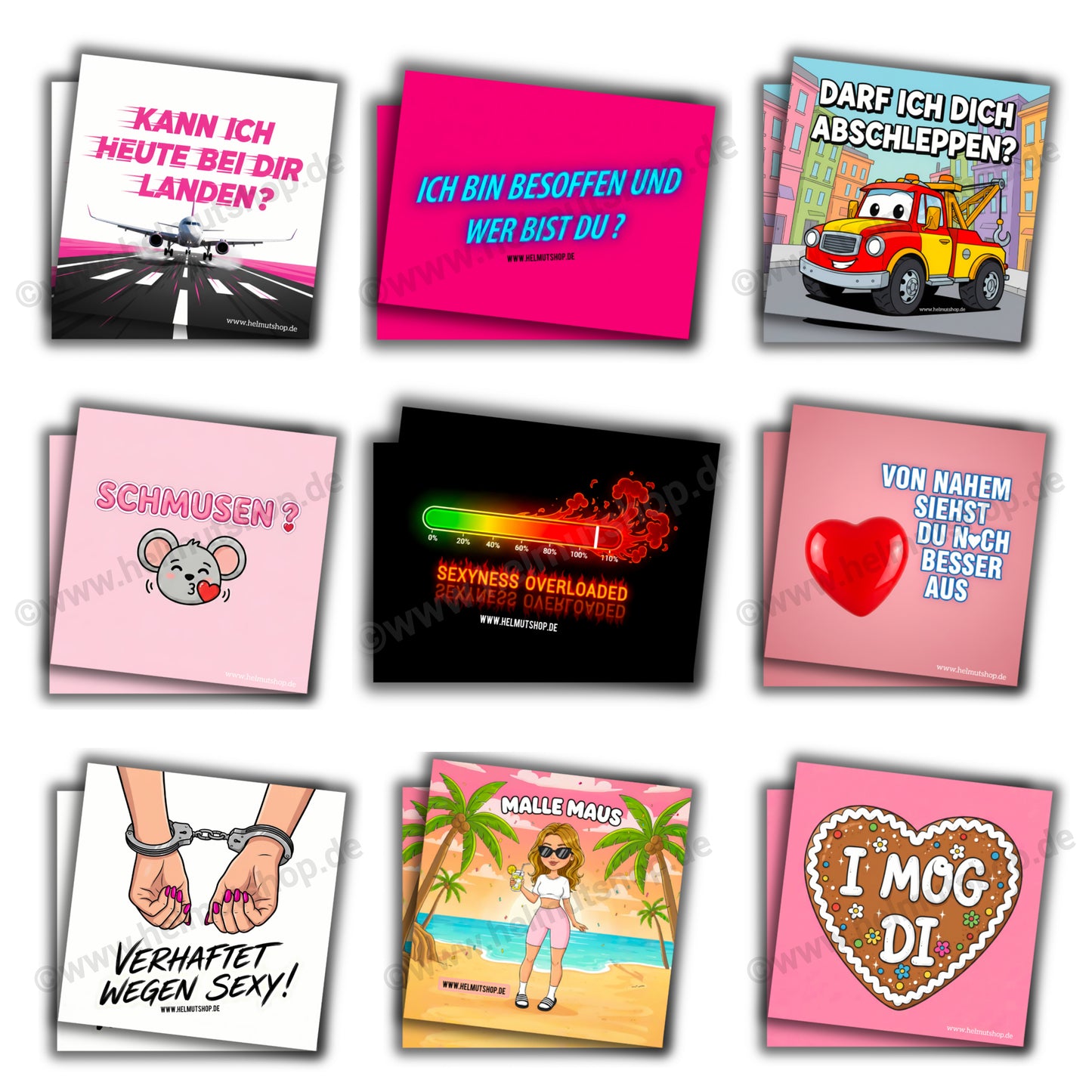 FLIRT BUNDLE | STICKER | AUFKLEBER | MALLE | FESTIVAL | PARTY