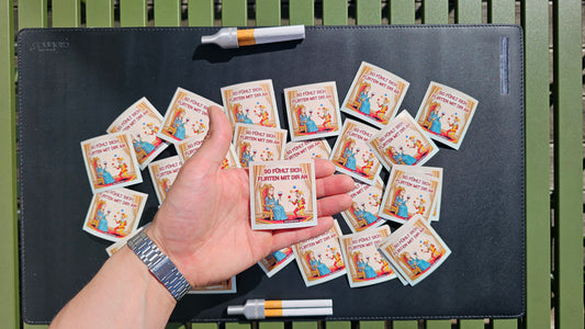 "SO FÜHLT SICH FLIRTEN AN" | STICKER | AUFKLEBER | MALLE | FESTIVAL | PARTY