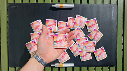 "APPROVED ARSCH" | STICKER | AUFKLEBER | MALLE | FESTIVAL | PARTY