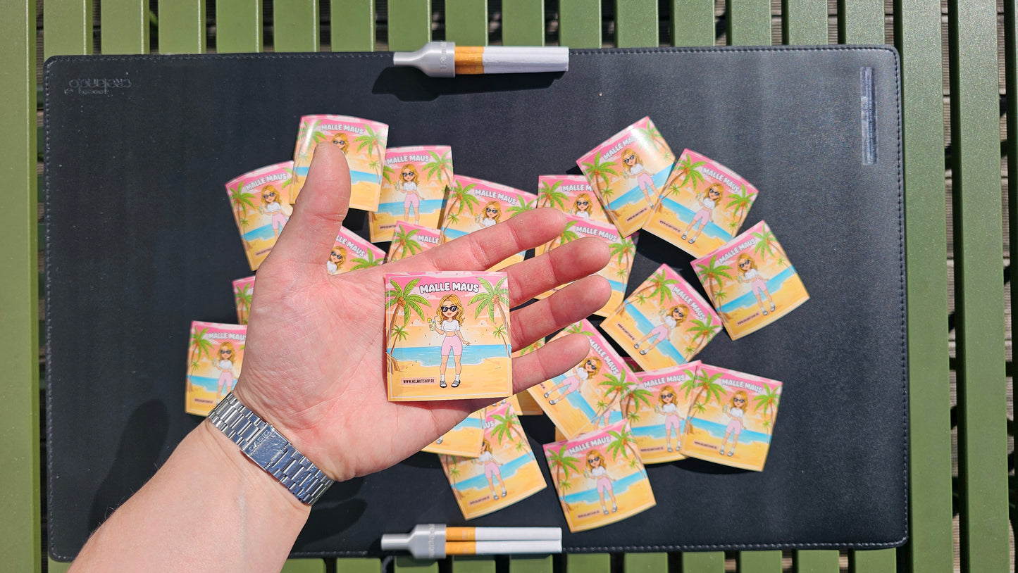 "MALLE MAUS" | STICKER | AUFKLEBER | MALLE | FESTIVAL | PARTY