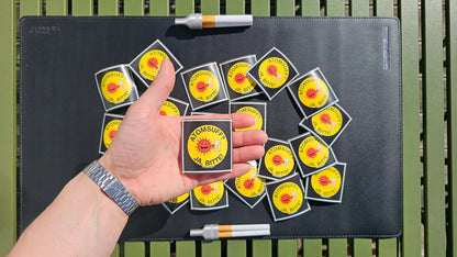 "ATOMSUFF JA BITTE" | STICKER | AUFKLEBER | MALLE | FESTIVAL | PARTY