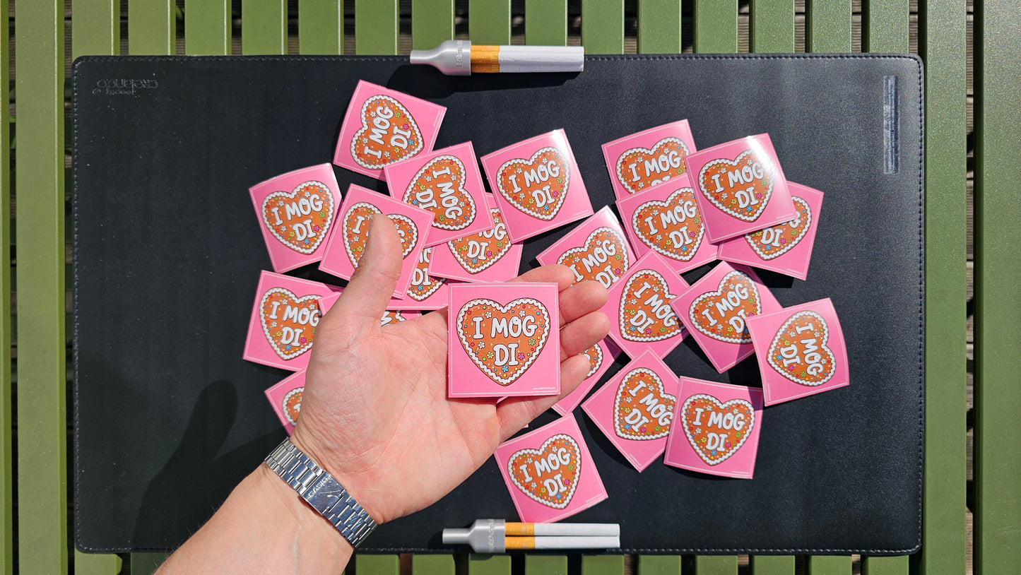 "I MOG DI" | STICKER | AUFKLEBER | MALLE | FESTIVAL | PARTY