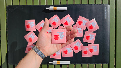 "VON NAHEM SIEHST DU NOCH BESSER AUS" | STICKER | AUFKLEBER | MALLE | FESTIVAL | PARTY