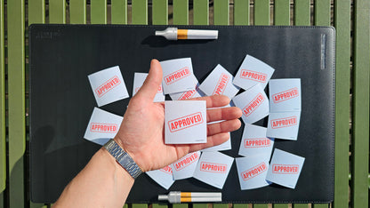 "APPROVED" | STICKER | AUFKLEBER | MALLE | FESTIVAL | PARTY
