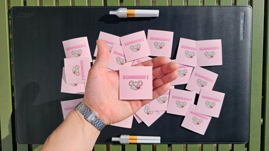 "SCHMUSEN?" | STICKER | AUFKLEBER | MALLE | FESTIVAL | PARTY