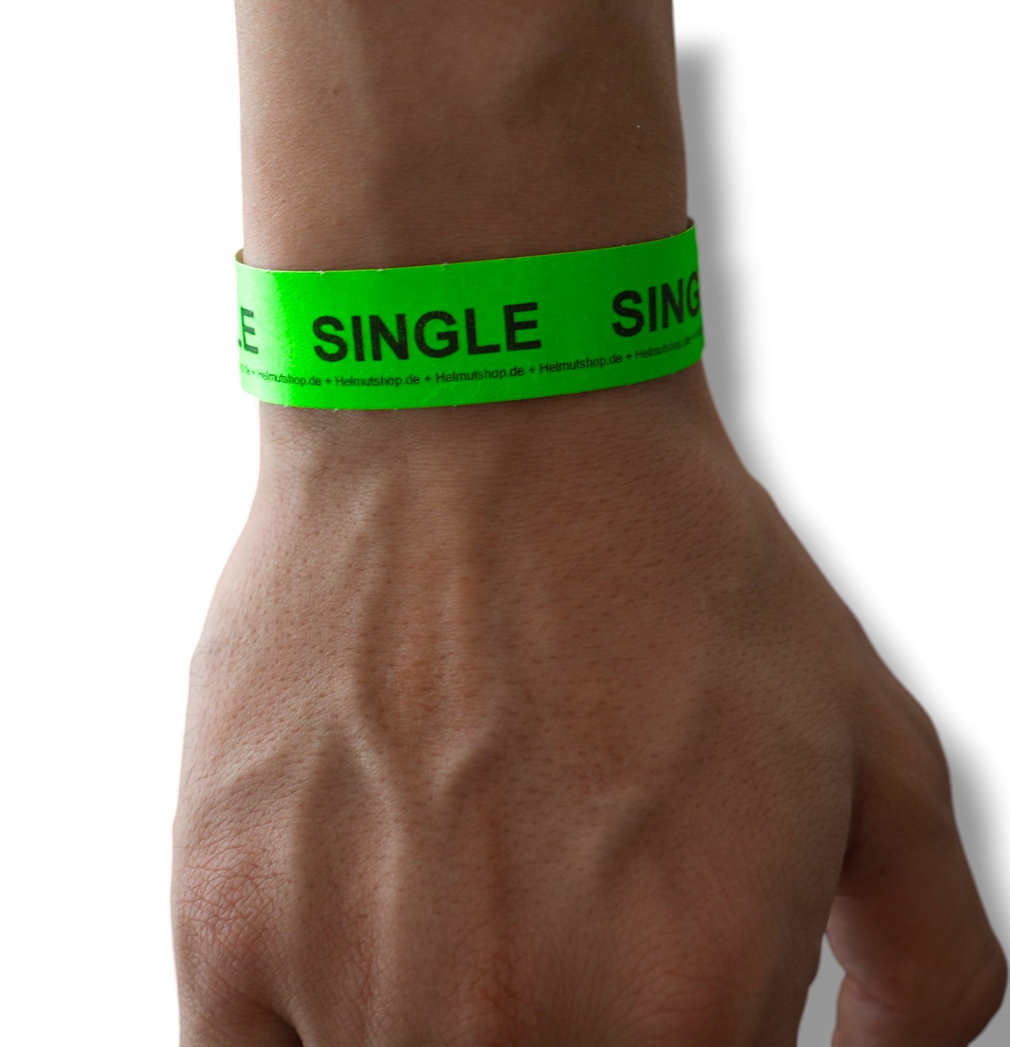 "SINGLE" FLIRTBAND | ARMBAND | EINLASSBAND |MALLE | FESTIVAL | PARTY