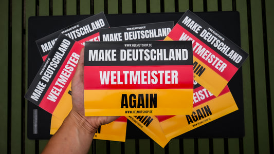 GROSSER "MAKE DEUTSCHLAND WELTMEISTER AGAIN" | STICKER | AUFKLEBER | FUSSBALL | PUBLIC VIEWING | WM