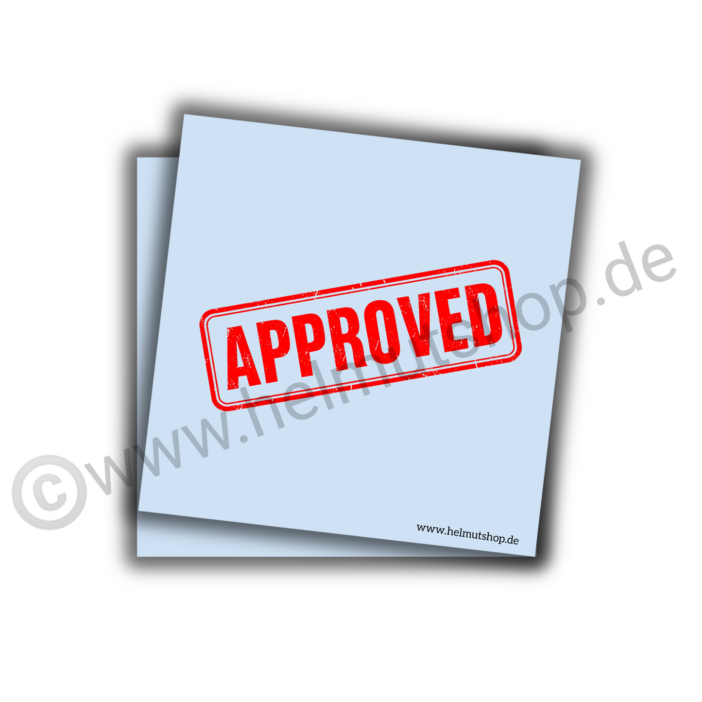 "APPROVED" | STICKER | AUFKLEBER | MALLE | FESTIVAL | PARTY