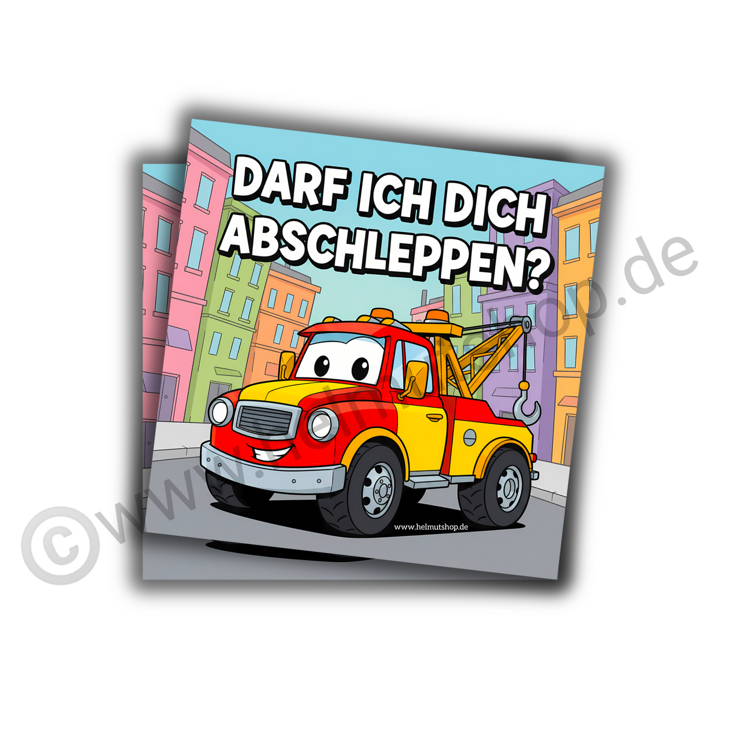 "DARF ICH DICH ABSCHLEPPEN" | STICKER | AUFKLEBER | MALLE | FESTIVAL | PARTY