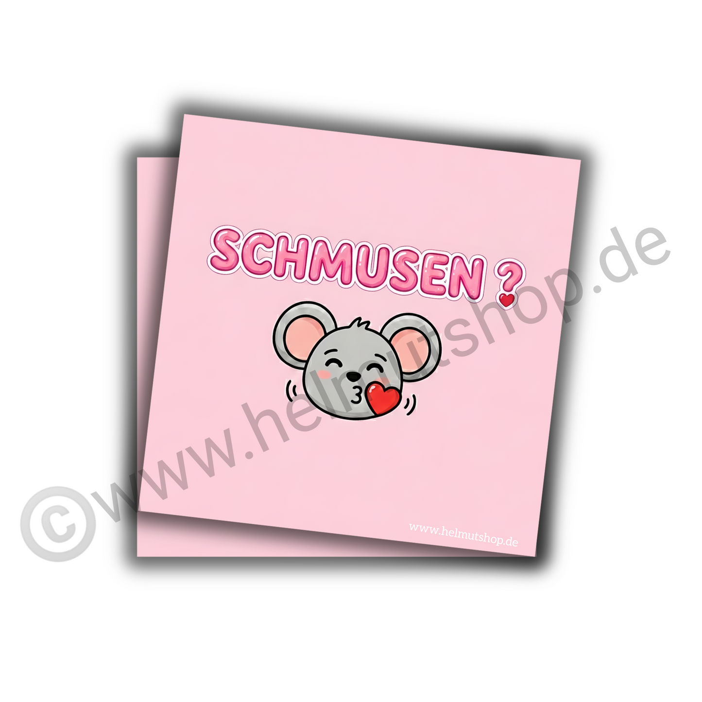 "SCHMUSEN?" | STICKER | AUFKLEBER | MALLE | FESTIVAL | PARTY