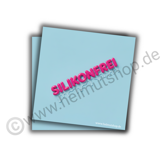"SILIKONFREI" | STICKER | AUFKLEBER | MALLE | FESTIVAL | PARTY