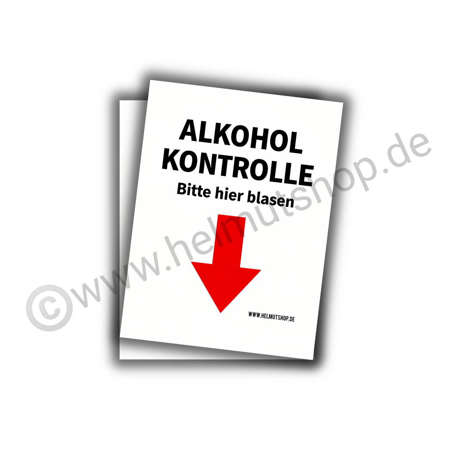 "ALKOHOLKONTROLLE BITTE HIER BLASEN" | STICKER | AUFKLEBER | MALLE | FESTIVAL | PARTY